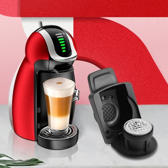 Nespresso kompatibilis kávékapszula adapter Dolce Gusto kávégépekhez