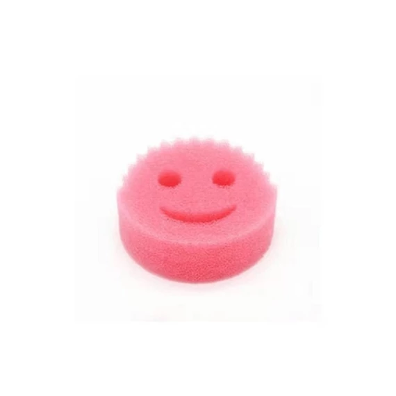 Smiley mosogatószivacs - Piros színű, hatékony tisztításhoz