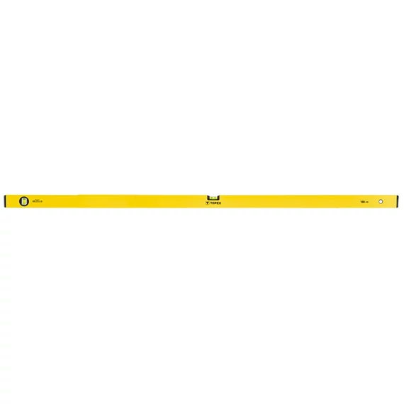 TOPEX Vízmérték, 150cm, 2 libella, aluminium, ±1mm/m 29C506