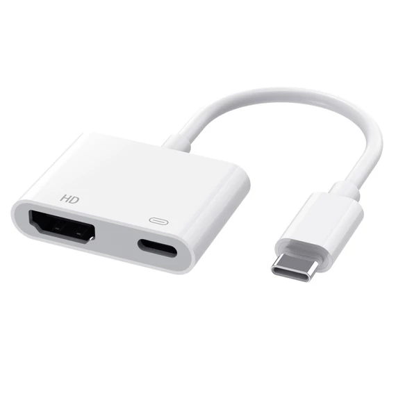 2 az 1-ben Type-C 3.0 HUB HDMI-kompatibilis 4K Splitterrel