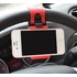 Kép 1/10 - Univerzális kormányra szerelhető telefontartó autós navigációhoz és hands-free hívásokhoz