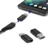 Kép 2/6 - Micro USB - USB C átalakító, konverter okostelefonokhoz és táblagépekhez kompatibilis adapter