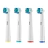 Kép 5/5 - Oral B kompatibilis elektromos fogkefefej pótfej készlet - 1 csomag, 4 db