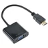Kép 2/7 - HDMI VGA átalakító kábel, HDMI VGA adapter, számítógép és monitor csatlakoztatásához
