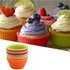 Kép 2/4 - Szilikon muffin sütőforma – tapadásmentes sütéshez és könnyű tisztításhoz