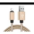Kép 1/10 - Extra strapabíró 1 méteres Lightning iPhone gyorstöltő és USB adatkábel gyors adatátvitelhez
