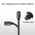 Kép 5/10 - Extra strapabíró 1 méteres Lightning iPhone gyorstöltő és USB adatkábel gyors adatátvitelhez