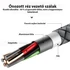 Kép 9/10 - Extra strapabíró 1 méteres Lightning iPhone gyorstöltő és USB adatkábel gyors adatátvitelhez