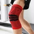 Kép 1/10 - Piros L méretű térdvédő és térdszorító sportoláshoz és rehabilitációhoz