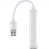 Kép 3/5 - Type C 3.0, HUB 4 portos USB-elosztó fehér, többeszközös csatlakoztatáshoz