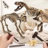 Kép 2/10 - Dinoszauruszos régész készlet T-rex - Interaktív ásatási játék gyerekeknek