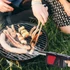 Kép 1/5 - Elektromos grillező ventilátor konyhai használatra, gyors és egyenletes sütéshez
