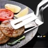 Kép 2/10 - Húsforgató grillezéshez és sütéshez - Rozsdamentes acél konyhai eszköz professzionális használatra