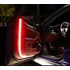 Kép 2/10 - Tuning LED szalag autó ajtóra, piros-fehér dekorációs világítás