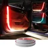 Kép 3/10 - Tuning LED szalag autó ajtóra, piros-fehér dekorációs világítás
