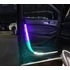 Kép 5/10 - Tuning LED szalag autó ajtóra, piros-fehér dekorációs világítás