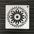 Kép 4/7 - Mandala stencil készlet, 48 darabos rajzsablon csomag kreatív alkotáshoz