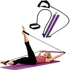 Kép 9/10 - Pilates edzőrúd otthoni teljes test edzéshez