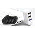 Kép 2/6 - 3 Portos USB 2.0 HUB forgatható fejjel, Fehér színű, többeszközös csatlakoztatáshoz