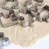 Kép 5/6 - Puzzle alakú süteménykiszúró forma készlet (4 darab) sütéshez