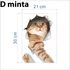 Kép 9/9 - 3D Cica Matrica Dekorációs Falmatrica Gyerekszobába