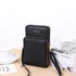 Kép 1/8 - Fekete cipzáros crossbody női táska mindennapi használatra