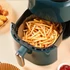 Kép 1/5 - Air fryer sütőpapír, kör alakú, 16 cm, 50 db, forrólevegős sütőbe használható sütőpapír