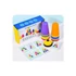 Kép 2/5 - Montessori Toys Stack Cup fejlesztő játék kártyával gyerekeknek