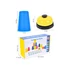 Kép 5/5 - Montessori Toys Stack Cup fejlesztő játék kártyával gyerekeknek