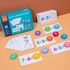 Kép 2/10 - Montessori fa matematikai művelet oktató játék gyerekeknek – Tanulást segítő fejlesztő eszköz