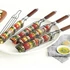 Kép 2/10 - Grillező kosár saslik - kebab hús és zöldség sütéséhez kültéri használatra