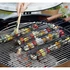 Kép 4/10 - Grillező kosár saslik - kebab hús és zöldség sütéséhez kültéri használatra