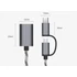 Kép 4/5 - 2 az 1-ben USB átalakító kábel többeszközös csatlakoztatáshoz