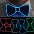 Kép 3/10 - Világító LED-es csokornyakkendő - zöld, party kellék és kiegészítő
