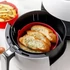 Kép 4/5 - Szilikon sütőedény Air Fryer-hez, hőálló, tapadásmentes, 16 cm átmérőjű