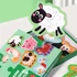 Kép 3/5 - Koaics Színes Állatos Kirakó Játék Kisgyermekeknek Fejlesztő Puzzle