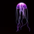 Kép 10/10 - Fluoreszkáló világító szilikon medúza akvárium dekoráció Kék színben