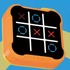 Kép 10/10 - Szuper Tic Tac Toe hordozható utazó társasjáték gyermekeknek és családoknak