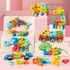 Kép 1/10 - 3D-s Montessori fa puzzle játék gyerekeknek - Dínó 1 témájú fejlesztő játék