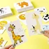Kép 3/9 - 16 darabos Montessori fejlesztő Puzzle Kártya játék gyermekeknek