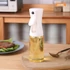 Kép 1/7 - Utántölthető konyhai olajpermetező Fehér színű, precíziós adagolású főzőspray flakon