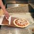 Kép 6/8 - Csúsztató pizzalapát, tészta áthelyező lapát, rozsdamentes acél sütőeszköz pizzakészítéshez