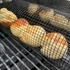 Kép 3/5 - Henger alakú grillező kosár, 20cm - ideális forgatható sütéshez és grillezéshez