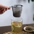 Kép 4/7 - Rozsdamentes acél tea szűrő - tartós és könnyen tisztítható teafű áztatáshoz