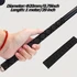 Kép 1/10 - Csúszásmentes, Izzadságelnyelő Horgászbot Nyélcső Fekete - 3cm Átmérőjű, 1 Méter Hosszú