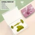 Kép 1/10 - Jade Roller & Gua Sha, Archenger, Természetes Kő Arcszépítő és Masszázs Roller Szett