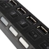 Kép 6/6 - 7 portos kapcsolható USB hub - Fekete, több eszköz egyidejű csatlakoztatásához