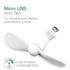 Kép 1/7 - Digifan	-	Mini hordozható USB ventilátor mobilhoz