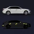 Kép 7/10 - Fényvisszaverő carbon autómatrica, autó tuning csík