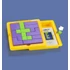Kép 7/10 - Logikai Puzzle készlet (55 db mintakártyával)